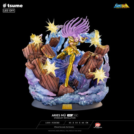 Statua Tsume HQS Saint Seiya - Aries Mû Stardust Revolution 1/6