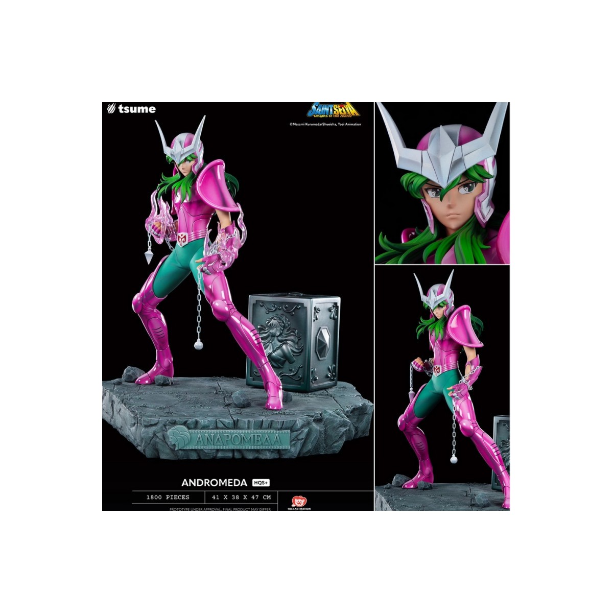 Statua Tsume HQS Saint Seiya - Aries Mû Stardust Revolution 1/6