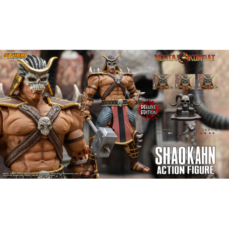 Storm Collectibles - Mortal Kombat IX - Shao Kahn Edizione Deluxe 1/12