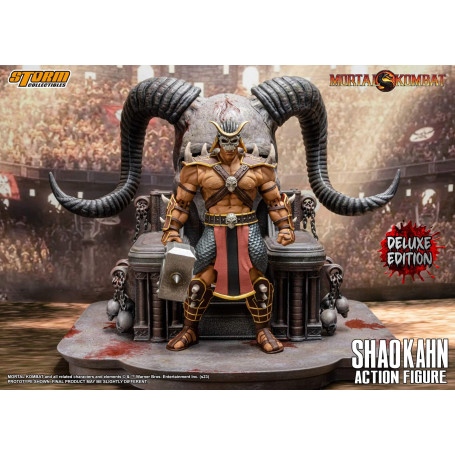 Storm Collectibles - Mortal Kombat IX - Shao Kahn Edizione Deluxe 1/12