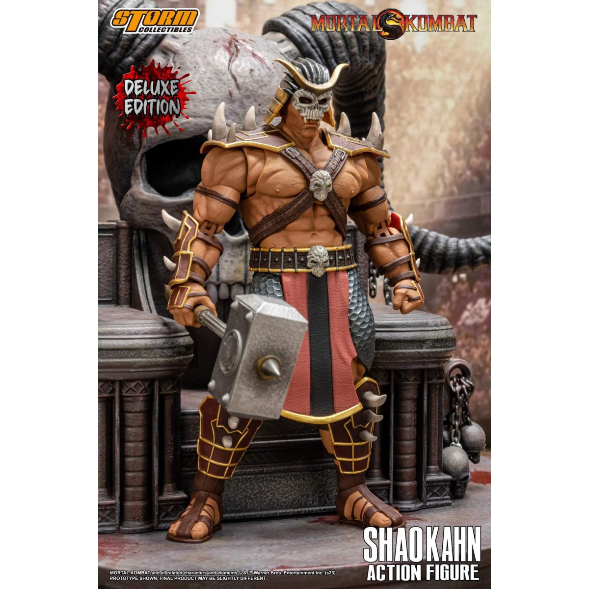 Storm Collectibles - Mortal Kombat IX - Shao Kahn Edizione Deluxe 1/12