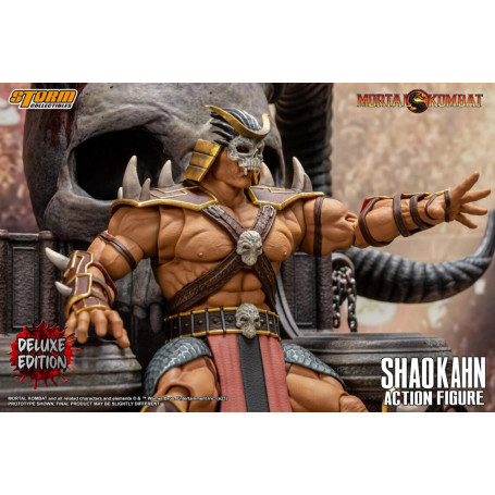 Storm Collectibles - Mortal Kombat IX - Shao Kahn Edizione Deluxe 1/12
