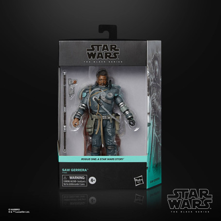 Hasbro Star Wars La Serie Nera - Saw Gerrera Deluxe - Rogue One