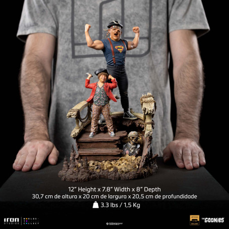Iron Studios - Sloth e Chunk 1/10 I Goonies Deluxe Art Scale - Cinoque e Choco