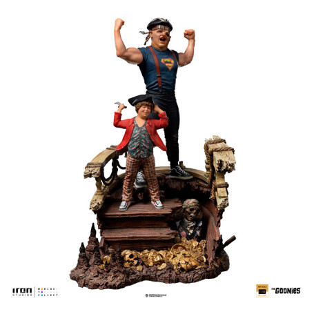 Iron Studios - Sloth e Chunk 1/10 I Goonies Deluxe Art Scale - Cinoque e Choco