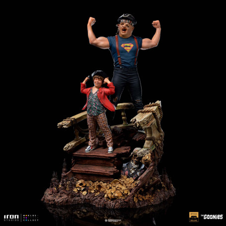 Iron Studios - Sloth e Chunk 1/10 I Goonies Deluxe Art Scale - Cinoque e Choco
