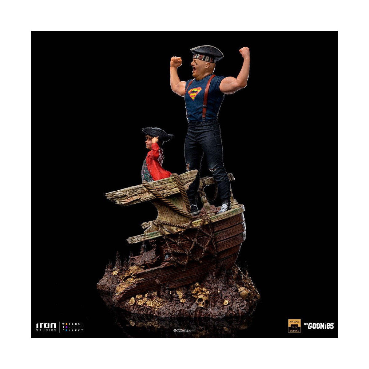 Iron Studios - Sloth e Chunk 1/10 I Goonies Deluxe Art Scale - Cinoque e Choco