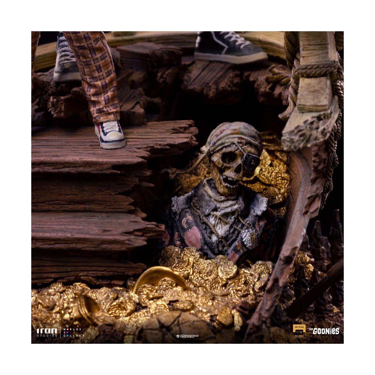 Iron Studios - Sloth e Chunk 1/10 I Goonies Deluxe Art Scale - Cinoque e Choco