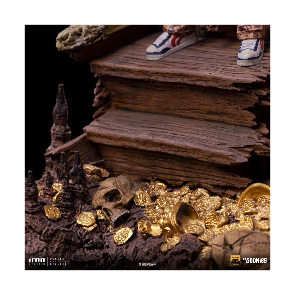 Iron Studios - Sloth e Chunk 1/10 I Goonies Deluxe Art Scale - Cinoque e Choco