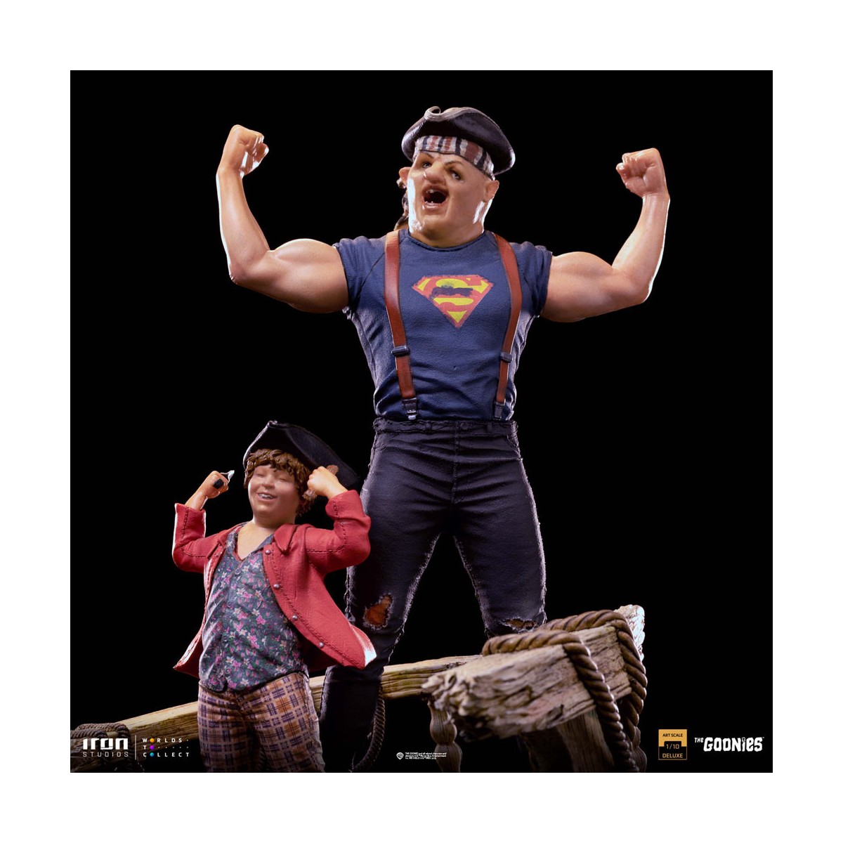 Iron Studios - Sloth e Chunk 1/10 I Goonies Deluxe Art Scale - Cinoque e Choco