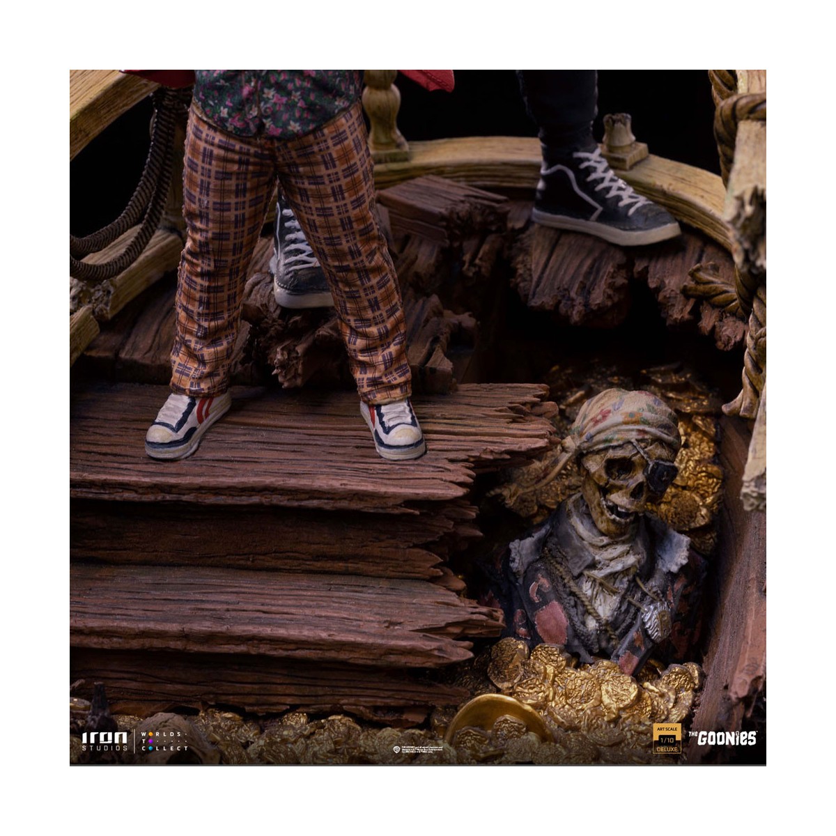 Iron Studios - Sloth e Chunk 1/10 I Goonies Deluxe Art Scale - Cinoque e Choco