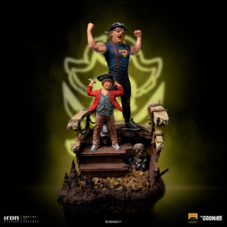 Iron Studios - Sloth e Chunk 1/10 I Goonies Deluxe Art Scale - Cinoque e Choco