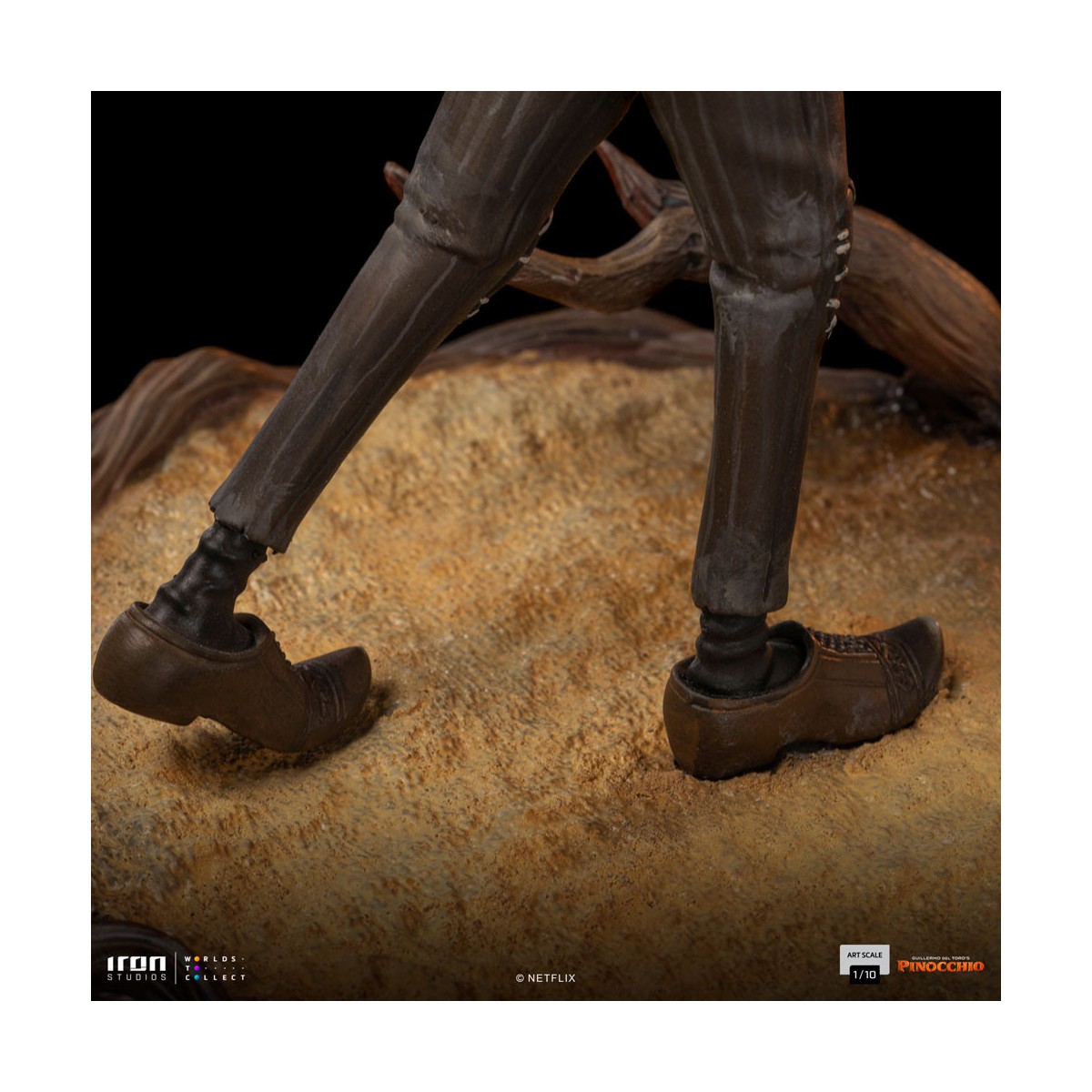 Iron Studios - Gepeto e Pinocchio BDS Art Scale 1/10 - Pinocchio di Guillermo del Toro