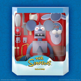 Super 7 - I Simpson - Ultimates Robot Prurito I Simpson