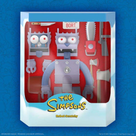 Super 7 - I Simpson - Ultimates Robot Graffiante I Simpson