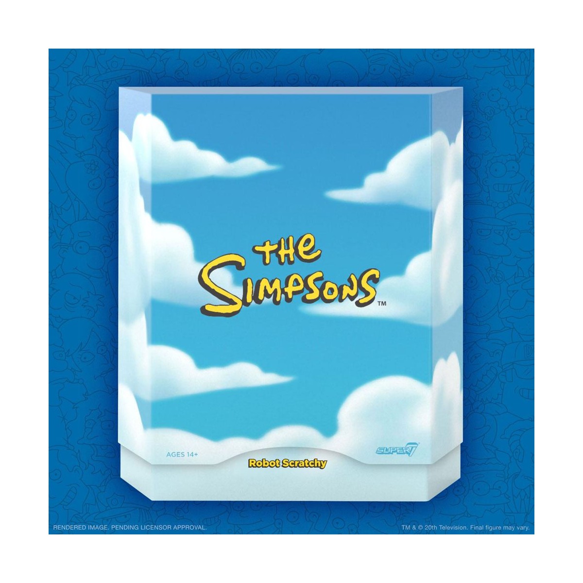 Super 7 - I Simpson - Ultimates Robot Graffiante I Simpson