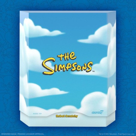 Super 7 - I Simpson - Ultimates Robot Graffiante I Simpson