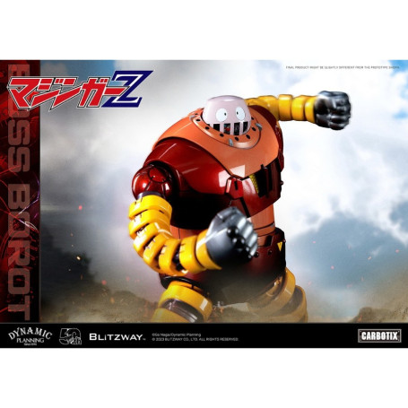 5PRO Studio Carbotix - Boss Borot - Figura d'azione ibrida in carbonio serie CX-005