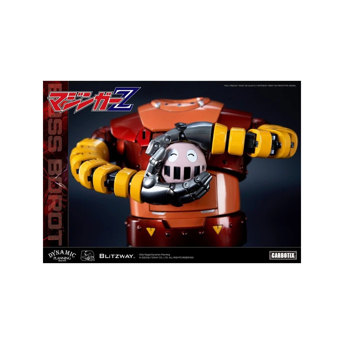5PRO Studio Carbotix - Boss Borot - Figura d'azione ibrida in carbonio serie CX-005