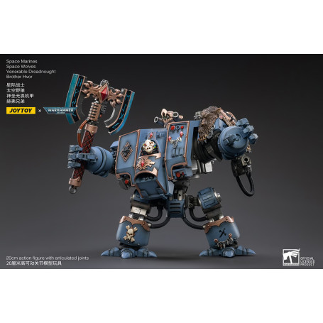 JoyToy - Lupi Spaziali - Venerabile Dreadnought Brother Hvor 1/18 - Warhammer 40K
