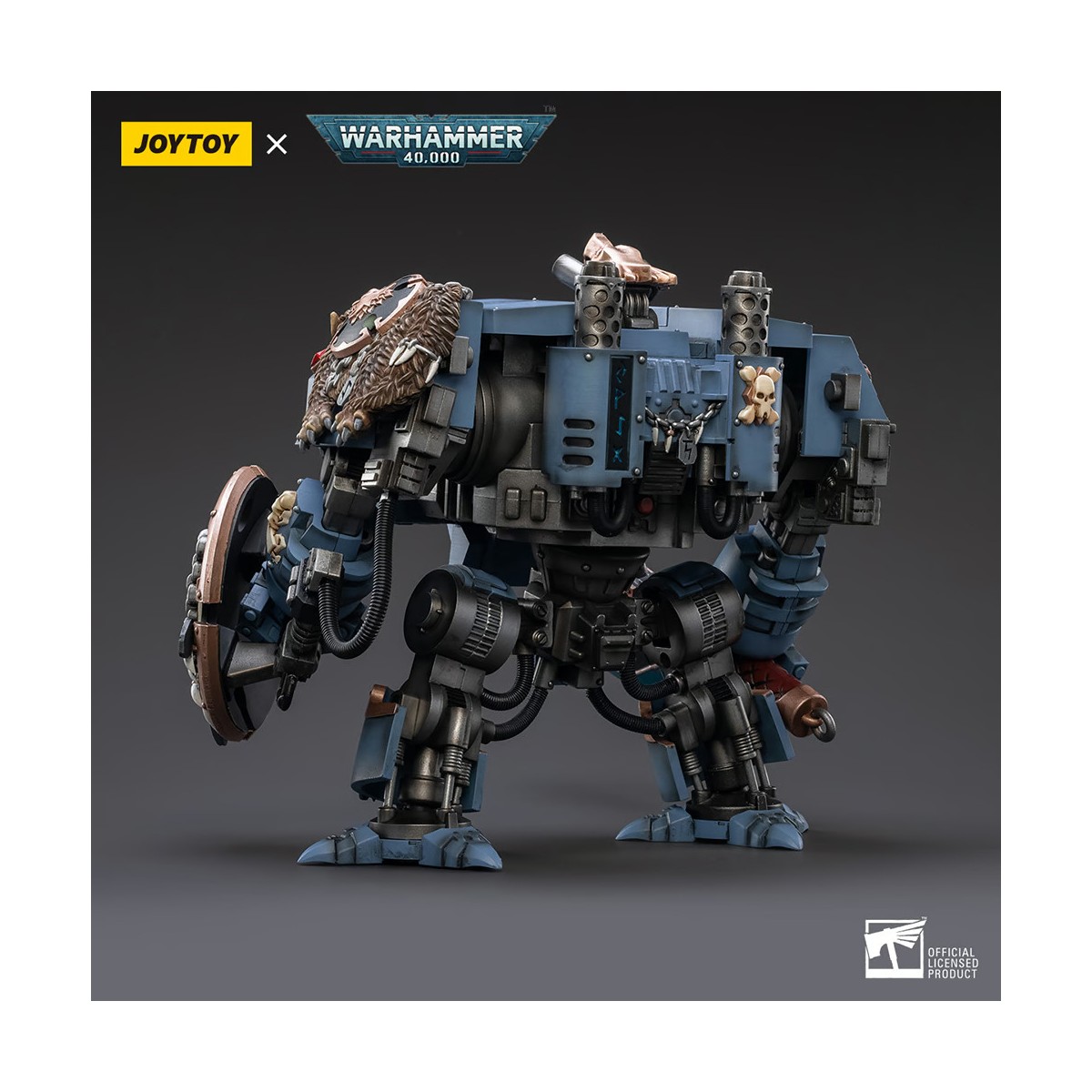 JoyToy - Lupi Spaziali - Venerabile Dreadnought Brother Hvor 1/18 - Warhammer 40K