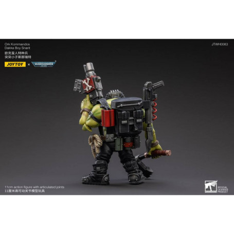 JoyToy Kommandos Ork - Dakka Boy Snarit 1/18 - Warhammer 40K