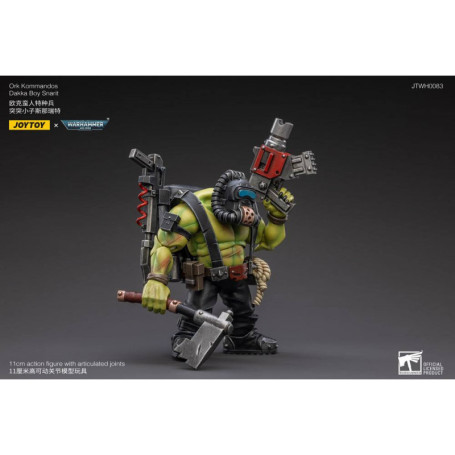 JoyToy Kommandos Ork - Dakka Boy Snarit 1/18 - Warhammer 40K