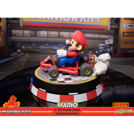 First 4 Figures - Statua in PVC di Mario Kart - MARIO Edizione da Collezione