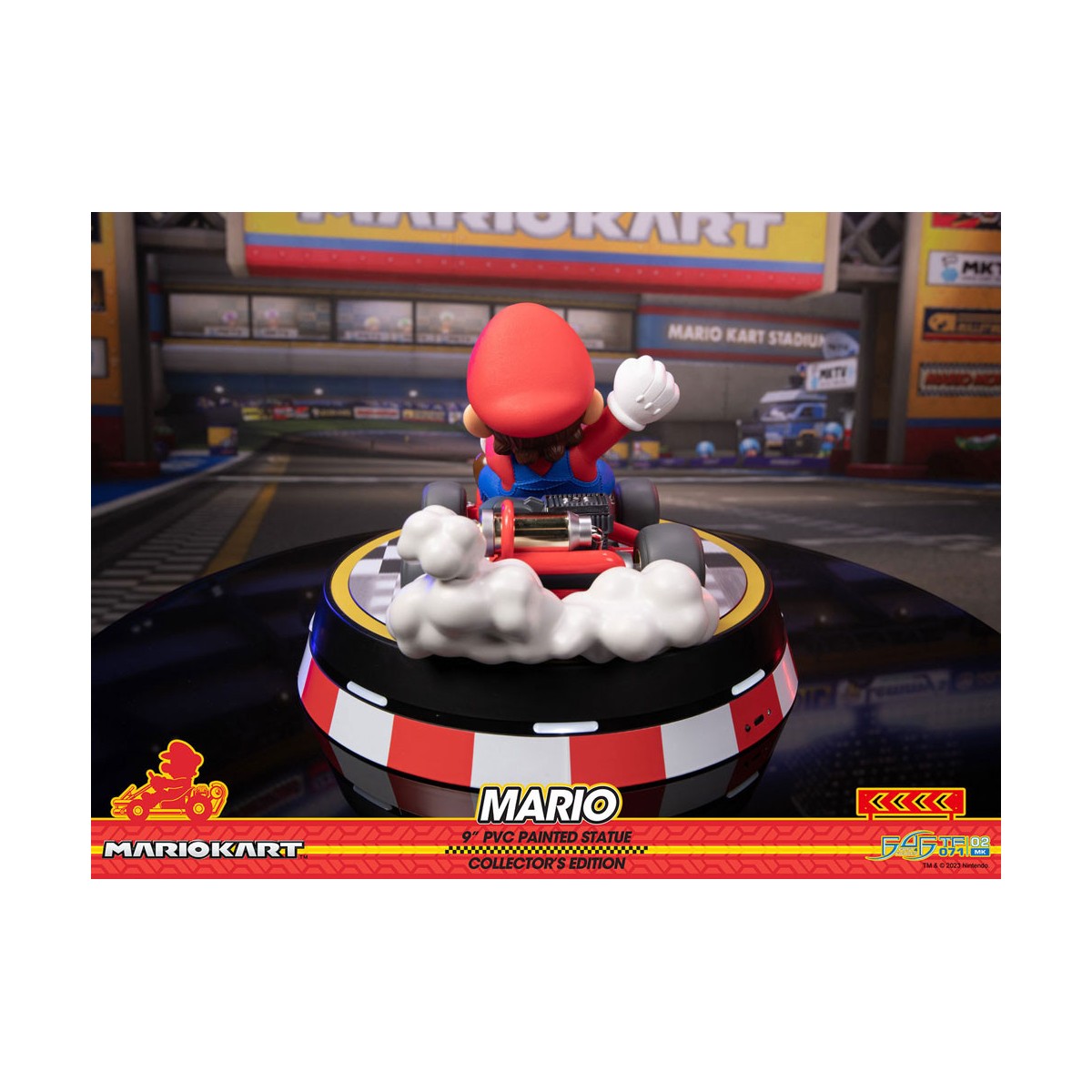First 4 Figures - Statua in PVC di Mario Kart - MARIO Edizione da Collezione