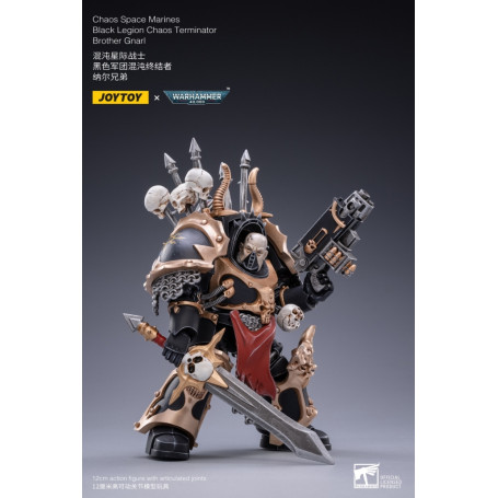JoyToy Ultramarines - Legione Nera - Fratello Gnarl 1/18 - Warhammer 40K