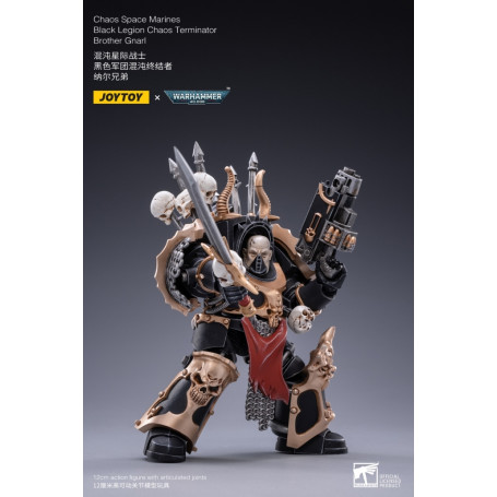 JoyToy Ultramarines - Legione Nera - Fratello Gnarl 1/18 - Warhammer 40K