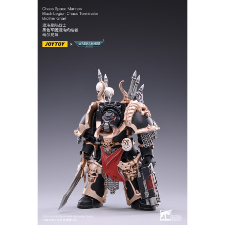 JoyToy Ultramarines - Legione Nera - Fratello Gnarl 1/18 - Warhammer 40K