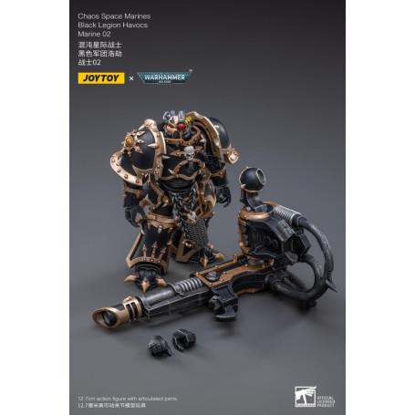 JoyToy Ultramarines - Legione Nera - Havoc Marine 02 1/18 - Warhammer 40K