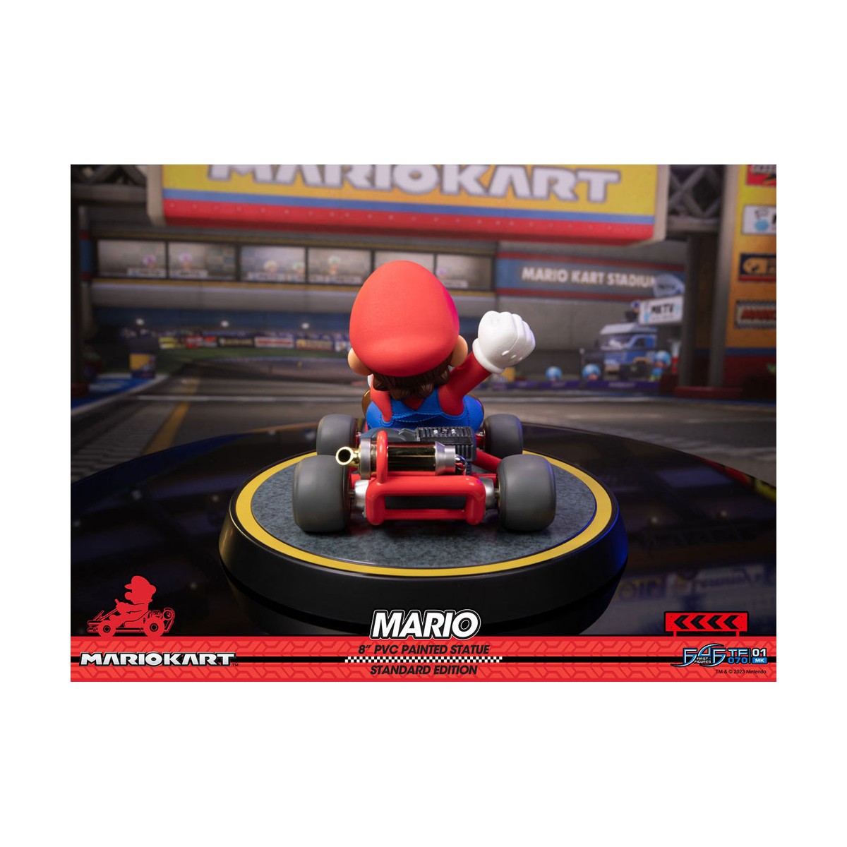 First 4 Figures - Mario Kart - Statua in PVC MARIO Edizione Standard