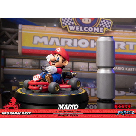 First 4 Figures - Mario Kart - Statua in PVC MARIO Edizione Standard