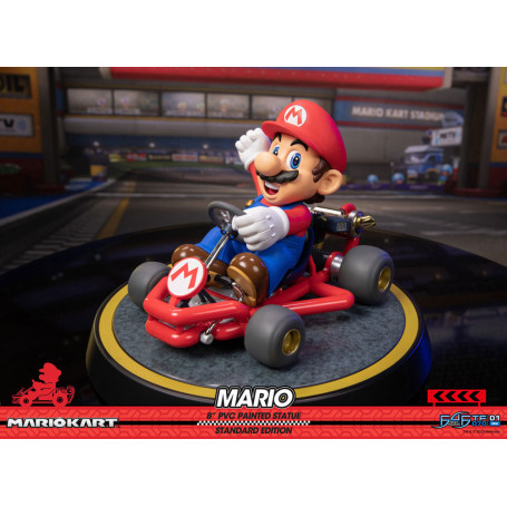 First 4 Figures - Mario Kart - Statua in PVC MARIO Edizione Standard