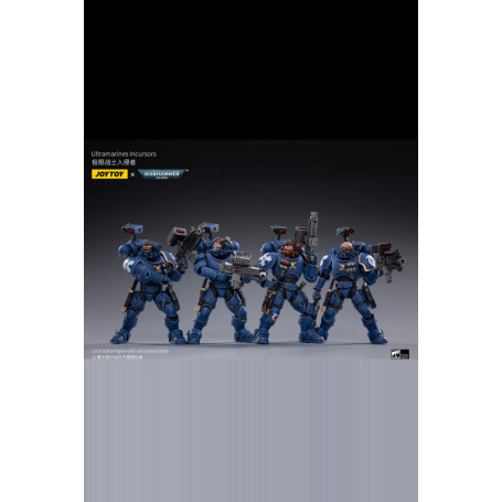 JoyToy - Ultramarines - Ultramarines Incursori 4 pack 1/18 - Warhammer 40K