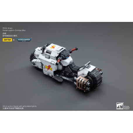 JoyToy Space Marine - White Scars - Moto da combattimento modello Raider 1/18 - Warhammer 40K
