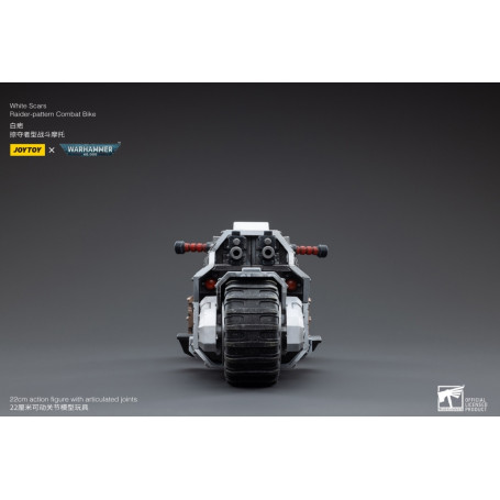 JoyToy Space Marine - White Scars - Moto da combattimento modello Raider 1/18 - Warhammer 40K