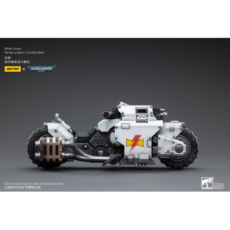 JoyToy Space Marine - White Scars - Moto da combattimento modello Raider 1/18 - Warhammer 40K