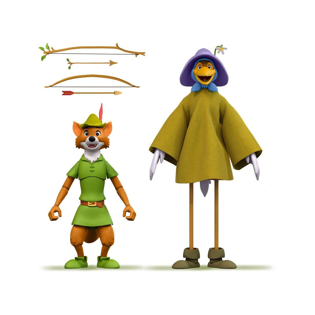 Super 7 Disney - Robin Hood - Costume da cicogna Ultimates Robin Hood