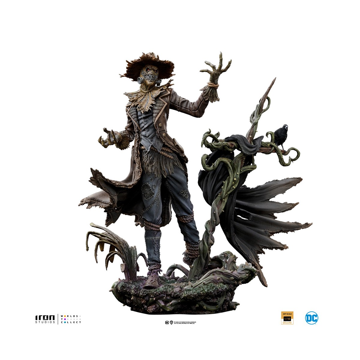 Iron Studios DC Comics - Spaventapasseri Deluxe Art Scale 1/10 CCXP 2022 Esclusivo