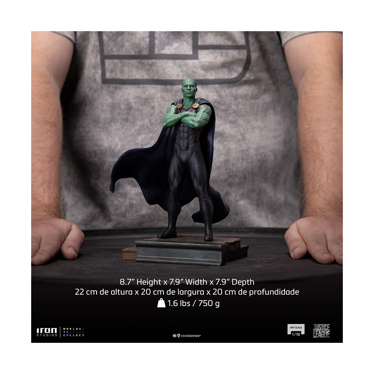 Iron Studios DC Comics - Martian Manhunter 1/10 CCXP 2022 Esclusivo