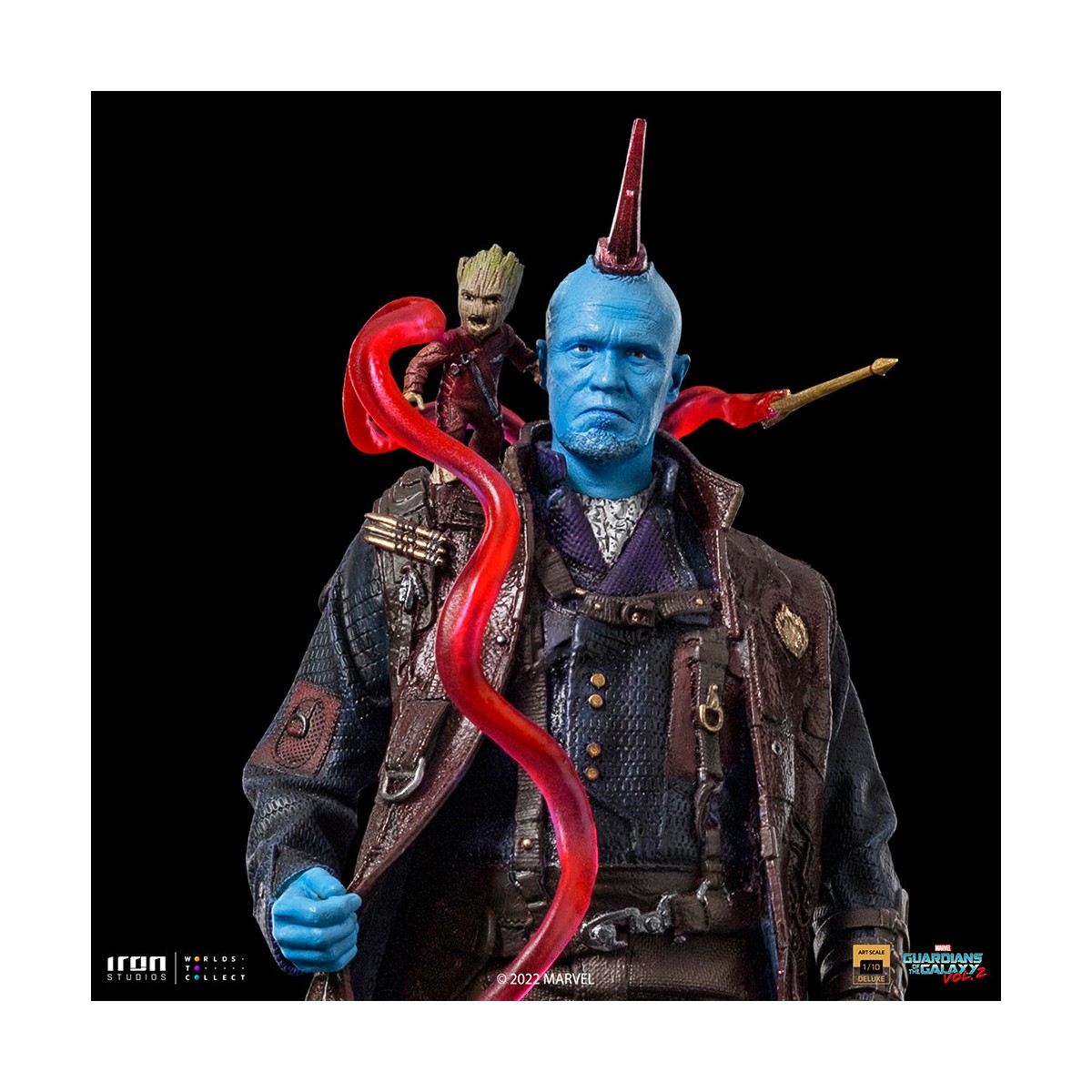 Iron Studios Marvel Comics - Guardiani della Galassia 2 - Yondu & Groot X 1/10 CCXP 2022 Esclusivo