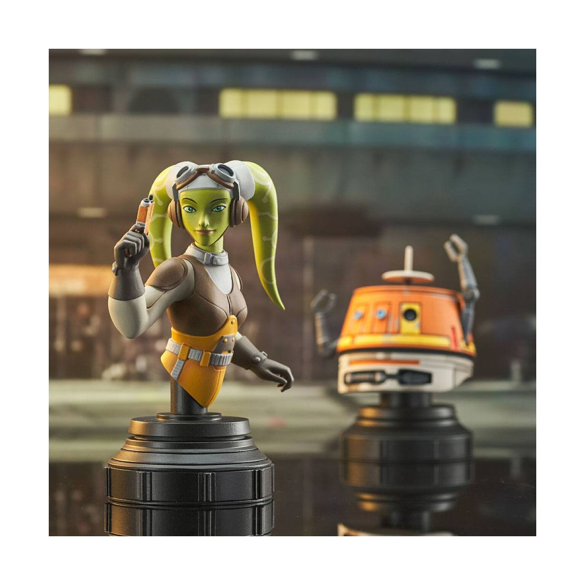 Gentle Giant - Hera & Chopper - Confezione 2 busti 1/6 Star Wars: Rebels