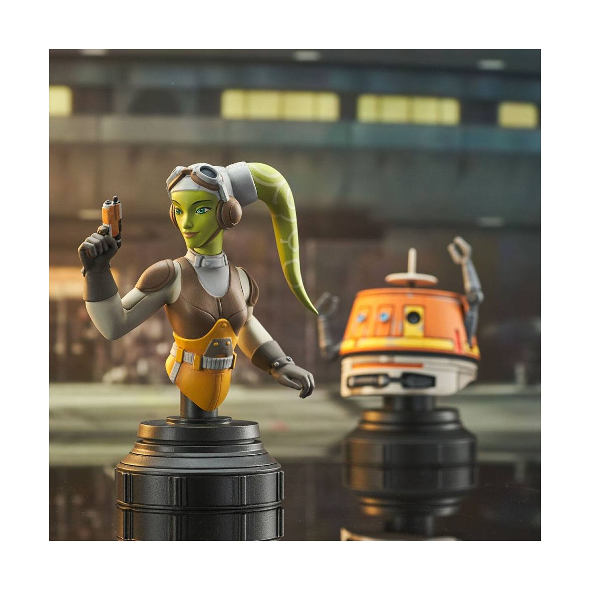 Gentle Giant - Hera & Chopper - Confezione 2 busti 1/6 Star Wars: Rebels