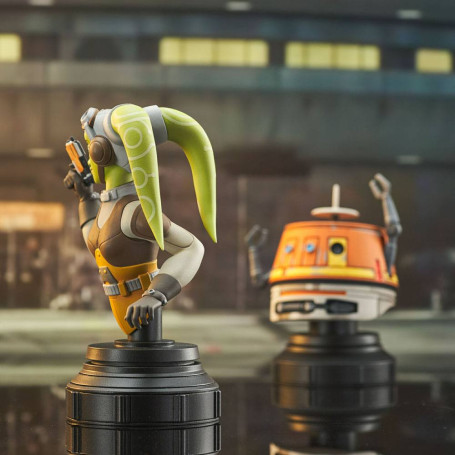 Gentle Giant - Hera & Chopper - Confezione 2 busti 1/6 Star Wars: Rebels