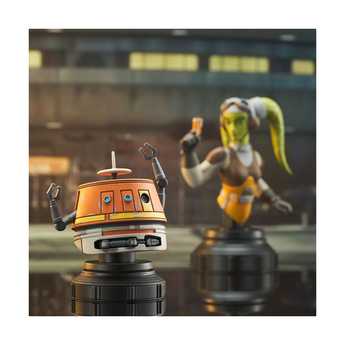 Gentle Giant - Hera & Chopper - Confezione 2 busti 1/6 Star Wars: Rebels
