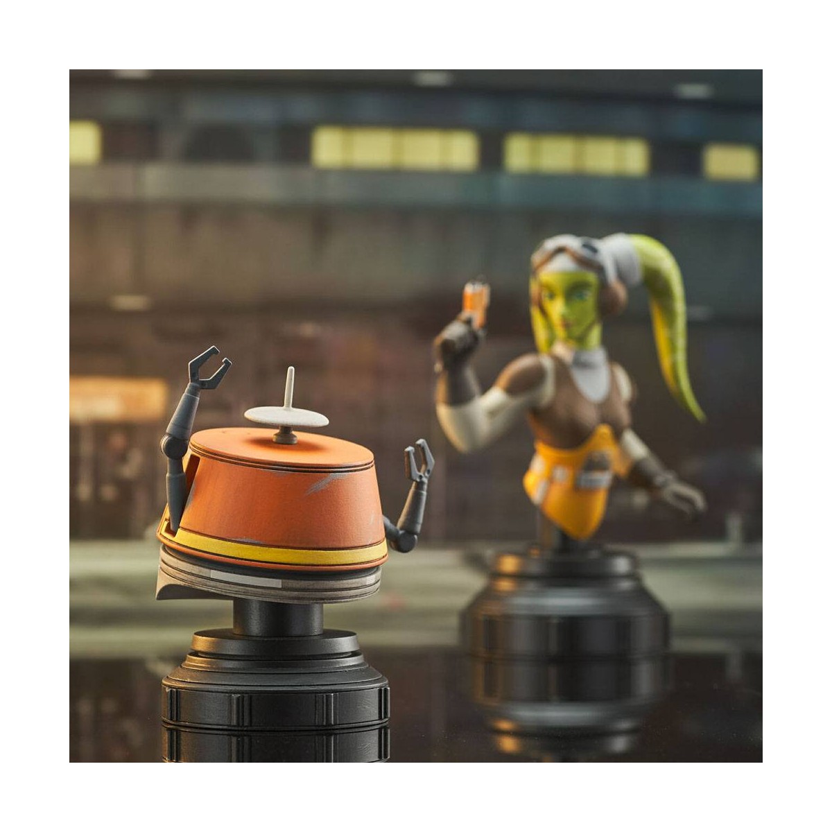 Gentle Giant - Hera & Chopper - Confezione 2 busti 1/6 Star Wars: Rebels