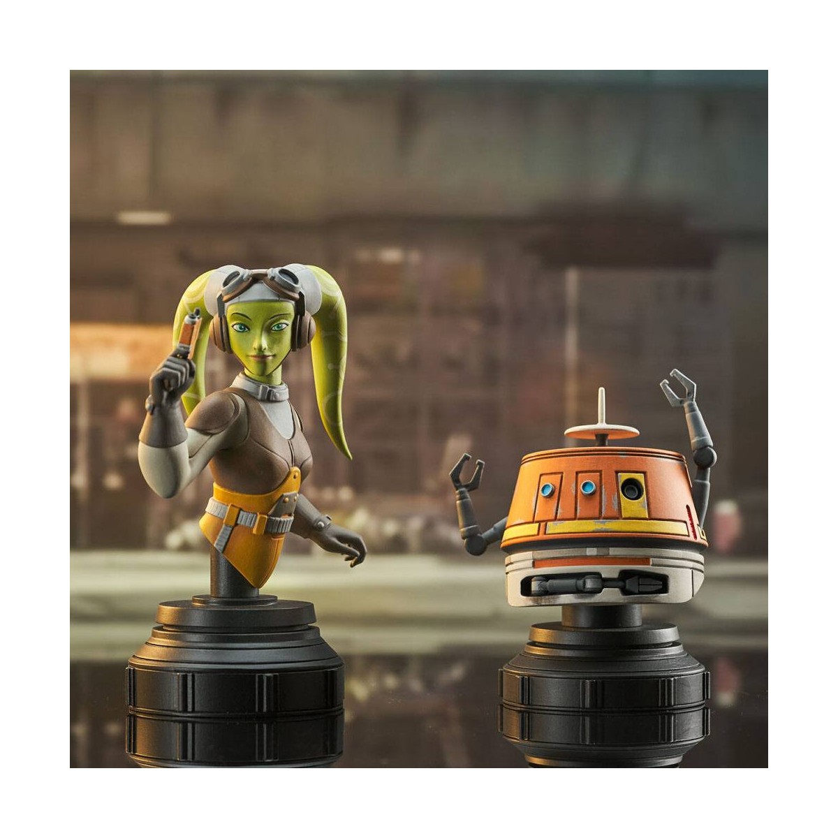 Gentle Giant - Hera & Chopper - Confezione 2 busti 1/6 Star Wars: Rebels
